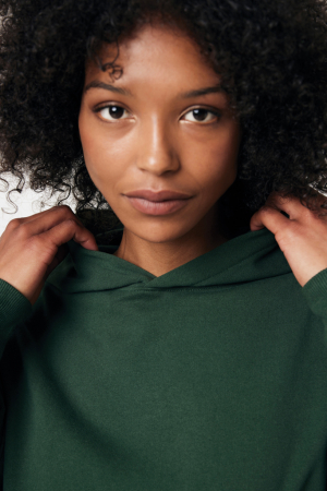 Hanorac unisex IQONIQ Yoho, bumbac organic si reciclat, croiala relaxata, 340 GSM [12]