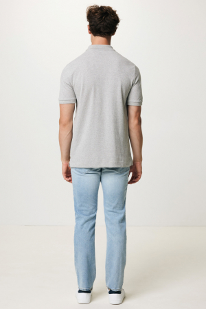 Tricou polo unisex IQONIQ Yosemite, bumbac organic si reciclat, 220 GSM, medium fit [16]