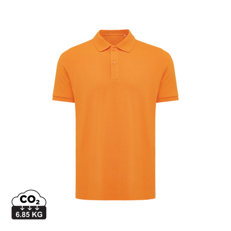Noutati si inovatii - Tricou polo unisex IQONIQ Yosemite, bumbac organic si reciclat, 220 GSM, medium fit