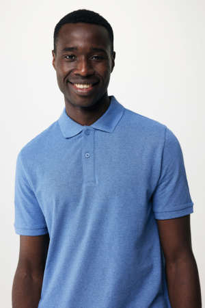 Tricou polo unisex IQONIQ Yosemite, bumbac organic si reciclat, 220 GSM, medium fit [15]