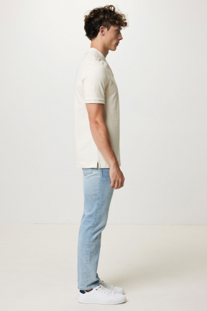 Tricou polo unisex IQONIQ Yosemite, bumbac organic si reciclat, 220 GSM, medium fit [12]