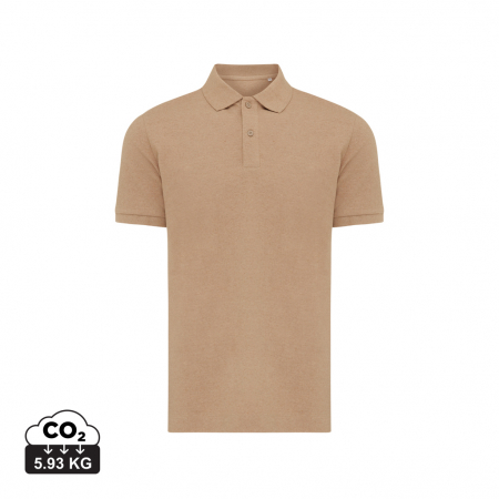 Tricou polo unisex IQONIQ Yosemite, bumbac organic si reciclat, 220 GSM, medium fit [0]