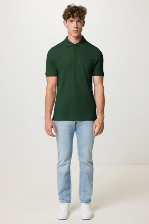 Tricou polo unisex IQONIQ Yosemite, bumbac organic si reciclat, 220 GSM, medium fit [10]