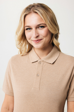 Tricou polo unisex IQONIQ Yosemite, bumbac organic si reciclat, 220 GSM, medium fit [12]