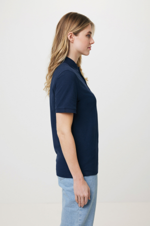 Tricou polo unisex IQONIQ Yosemite, bumbac organic si reciclat, 220 GSM, medium fit [10]