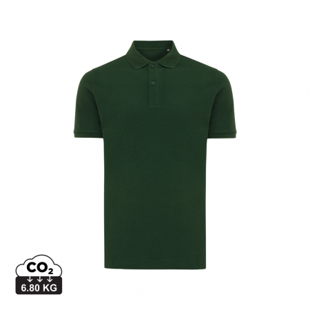 Tricou polo unisex IQONIQ Yosemite, bumbac organic si reciclat, 220 GSM, medium fit [0]