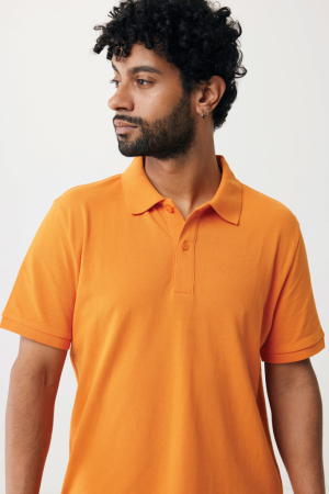 Tricou polo unisex IQONIQ Yosemite, bumbac organic si reciclat, 220 GSM, medium fit [14]