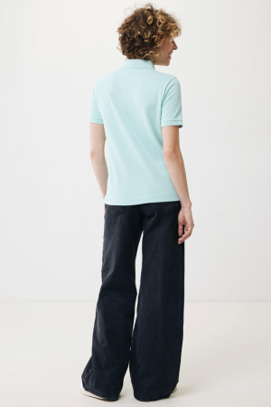 Tricou polo unisex IQONIQ Yosemite, bumbac organic si reciclat, 220 GSM, medium fit [7]