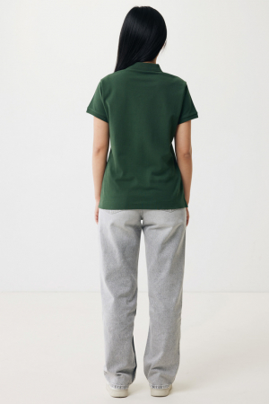 Tricou polo dama IQONIQ Yosemite, bumbac organic si reciclat, 220 GSM, medium fit [7]