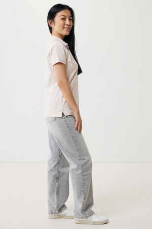 Tricou polo dama IQONIQ Yosemite, bumbac organic si reciclat, 220 GSM, medium fit [6]