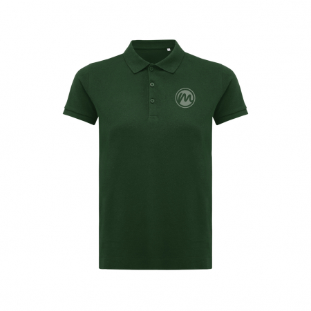 Tricou polo dama IQONIQ Yosemite, bumbac organic si reciclat, 220 GSM, medium fit [3]