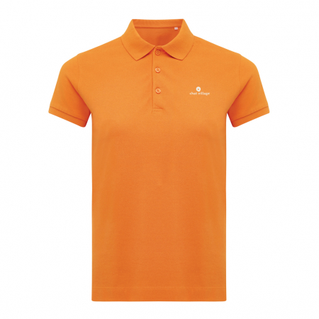 Tricou polo dama IQONIQ Yosemite, bumbac organic si reciclat, 220 GSM, medium fit [3]