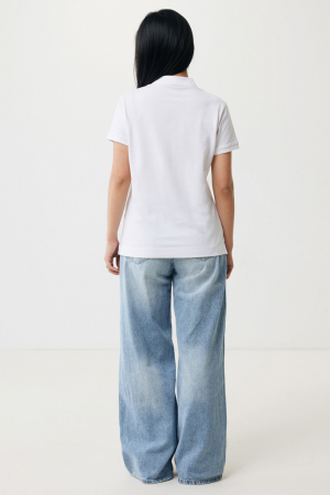 Tricou polo dama IQONIQ Yosemite, bumbac organic si reciclat, 220 GSM, medium fit [9]