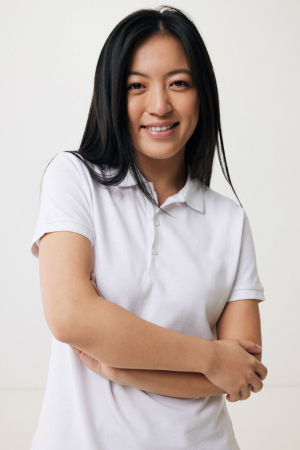 Tricou polo dama IQONIQ Yosemite, bumbac organic si reciclat, 220 GSM, medium fit [10]