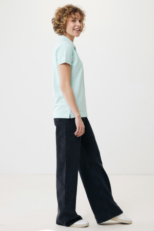 Tricou polo dama IQONIQ Yosemite, bumbac organic si reciclat, 220 GSM, medium fit [7]