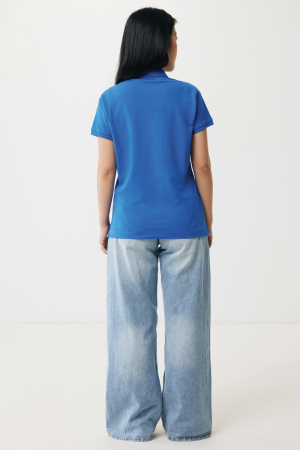 Tricou polo dama IQONIQ Yosemite, bumbac organic si reciclat, 220 GSM, medium fit [7]