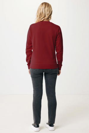 Bluza unisex IQONIQ Zion, bumbac organic si reciclat, guler rotund, 340 GSM [6]