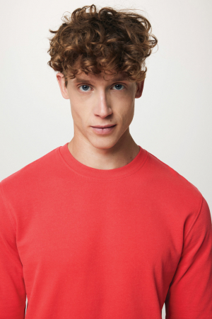 Bluza unisex IQONIQ Zion, bumbac organic si reciclat, guler rotund, 340 GSM [14]