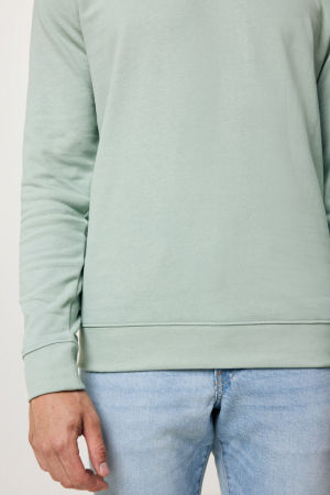 Bluza unisex IQONIQ Zion, bumbac organic si reciclat, guler rotund, 340 GSM [16]