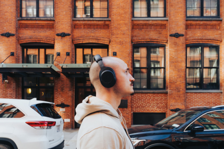 Casti wireless Urban Vitamin Irvine RCS din policarbonat reciclat, ANC/ENC, 40h autonomie [12]