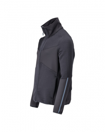 Jacheta cu model reiat si captuseala din fleece [4]