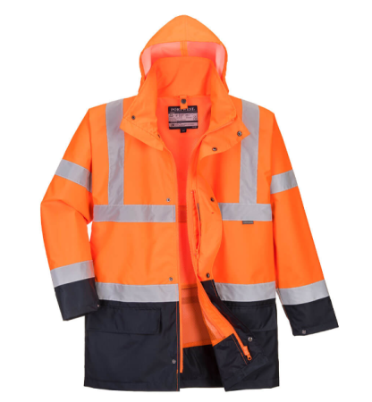 Protectia muncii si Imbracaminte - Jacheta de iarna Hi-Vis 5-in-1 Contrast Essential Portwest S766