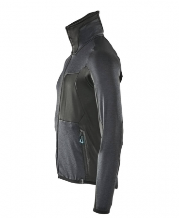 Jacheta fleece cu fermoar [5]