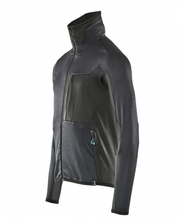Jacheta fleece cu fermoar [4]