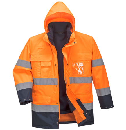 Protectia muncii si Imbracaminte - Jacheta iarna Hi-Vis Lite 3-in-1 S162
