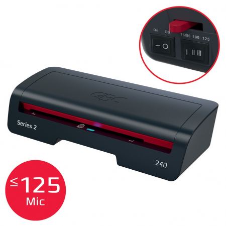 Laminator GBC 240 Home Office, A4, kit folii laminare inclus, negru [4]