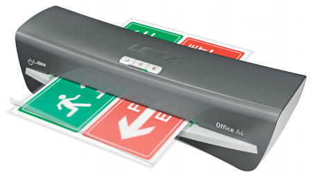 Laminatoare - Laminator Leitz iLAM A4 Office argintiu