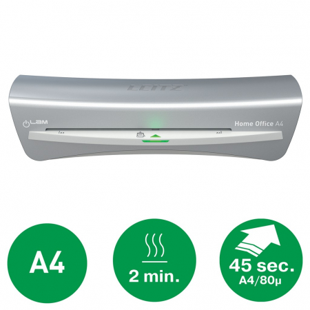 Laminator Leitz iLAM Home Office, A4, kit folii laminare inclus [3]