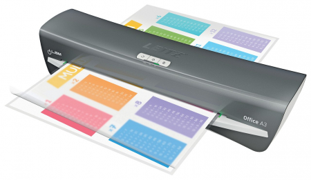 Laminatoare - Laminator Leitz iLAM Office A3, EU, 230V, argintiu