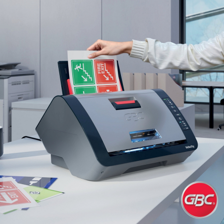 Laminator semi-automat GBC Velocity A4 cu rola 80 microni inclusa [8]