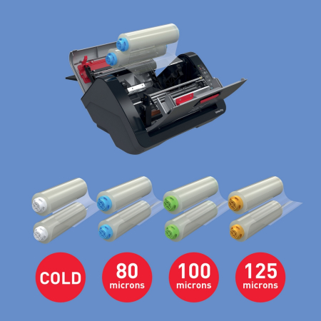 Laminator semi-automat GBC Velocity A4 cu rola 80 microni inclusa [3]