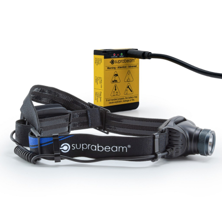 Noutati si inovatii - Lampa frontala Suprabeam V3AIR 650 Lumeni 1400 mAh reincarcabila
