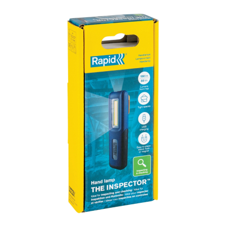 Lanterna LED 2-in-1 Rapid The Inspector, reincarcabila, 150 lm, IP42 rezistenta la praf si lichide [1]
