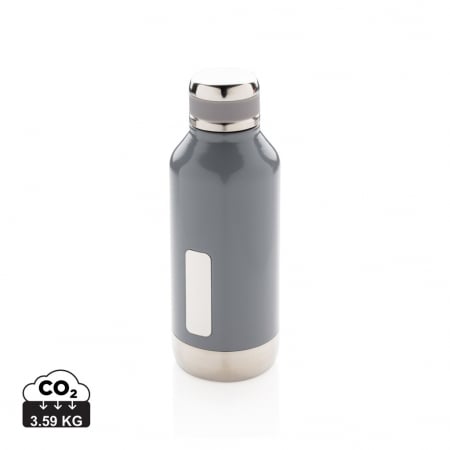 Sticla termos inox 500 ml antiscurgere cu placuta logo [0]