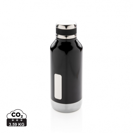 Sticla termos inox 500 ml antiscurgere cu placuta logo [0]