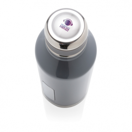 Sticla termos inox 500 ml antiscurgere cu placuta logo [8]