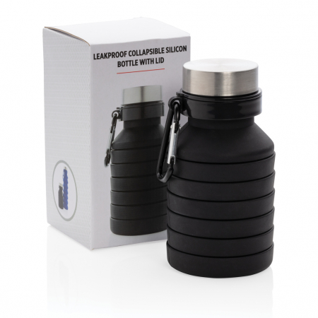 Sticla pliabila silicon 550 ml antiscurgere [8]