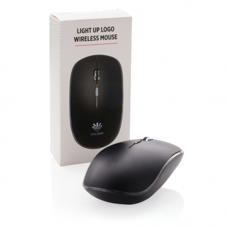 Mouse wireless logo iluminat, reincarcabil [2]