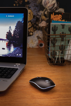 Mouse wireless logo iluminat, reincarcabil [3]