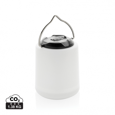 Lampi portabile - Lampa portabila de masa Limio din plastic reciclat RCS – 300 lumeni, reincarcabila