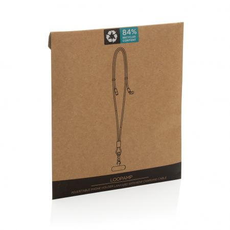 Cablu LoopAmp 60W cu snur reglabil rPET RCS – USB-C [15]