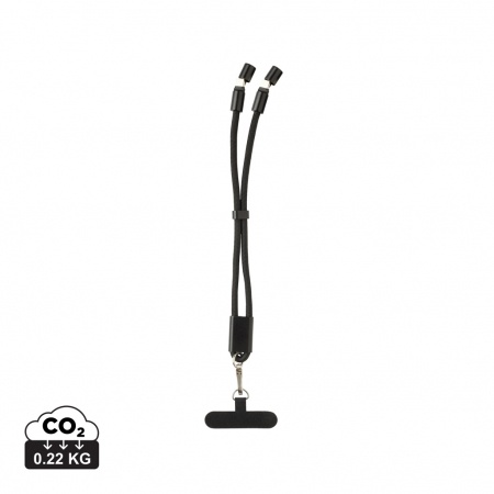 Noutati si inovatii - Cablu LoopAmp 60W cu snur incheietura rPET RCS – USB-C