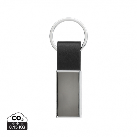 Lanyards si brelocuri - Breloc luxury din aliaj de zinc reciclat RCS si PU – elegant si eco