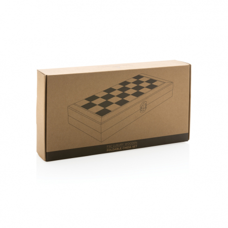 Set sah pliabil din lemn FSC® [11]