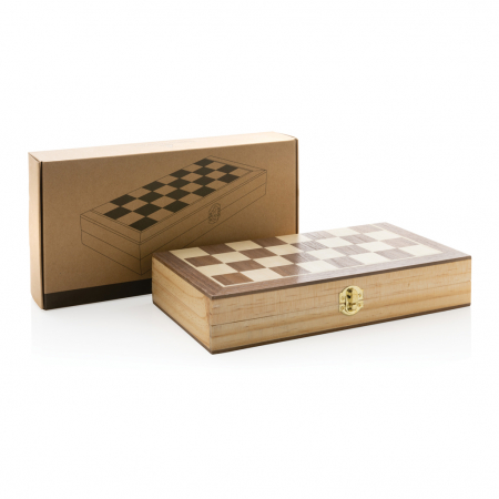Set sah pliabil din lemn FSC® [10]