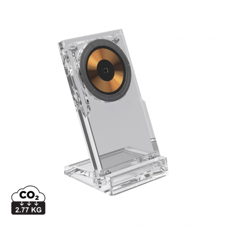 Noutati si inovatii - Stand de incarcare wireless magnetic 15W Magcharge, acrilic transparent